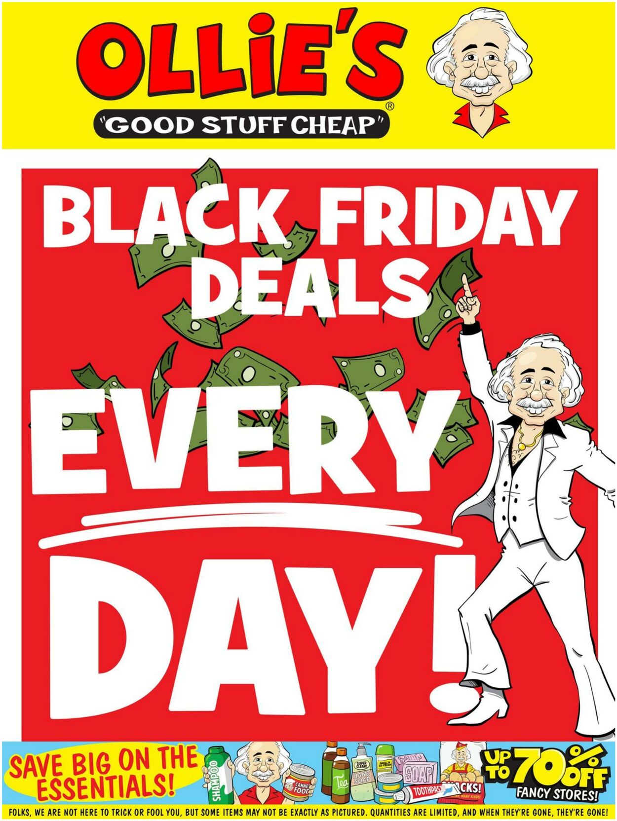 Ollie's Promotional Ad Black Friday 2023 Valid from 11/17 to 11/21