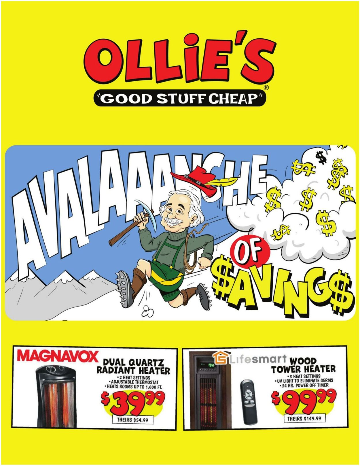 Weekly ad Ollie's 01/08/2025 - 01/15/2025