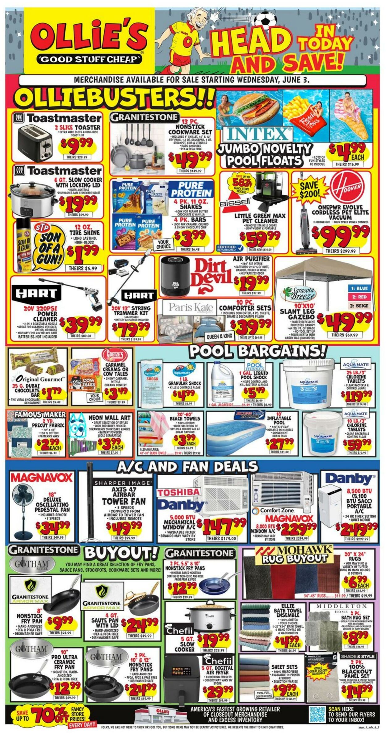 Weekly ad Ollie's 06/03/2026 - 06/10/2026