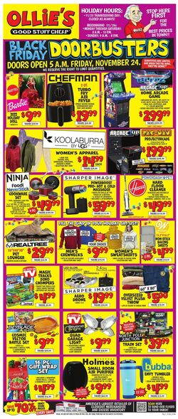 Weekly ad Ollie's 11/24/2023 - 11/25/2023
