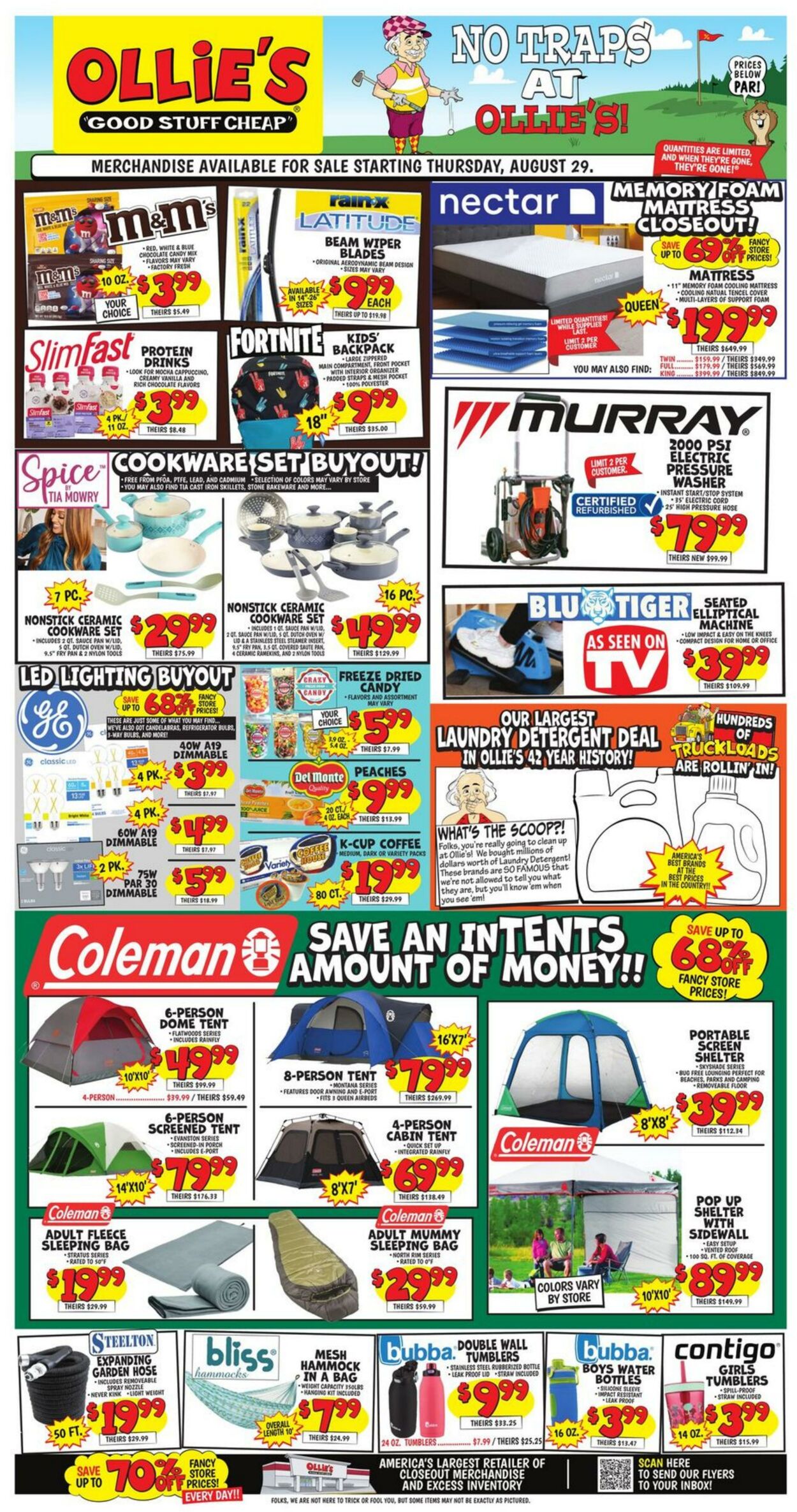 Weekly ad Ollie's 08/29/2024 - 09/04/2024