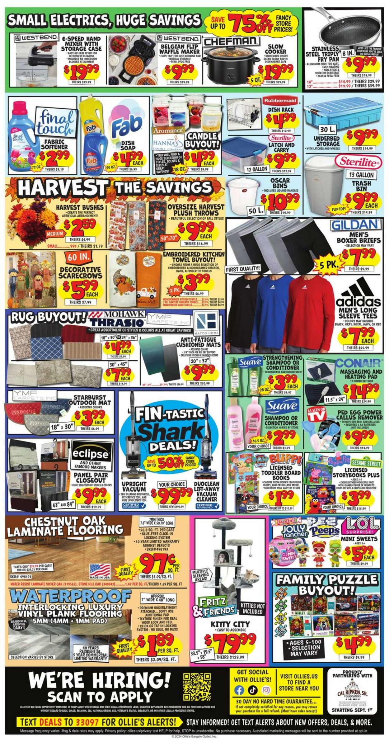 Weekly ad Ollie's 08/29/2024 - 09/04/2024