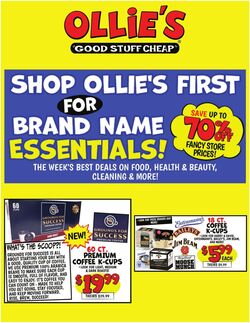 Weekly ad Ollie's 05/28/2026 - 06/04/2026