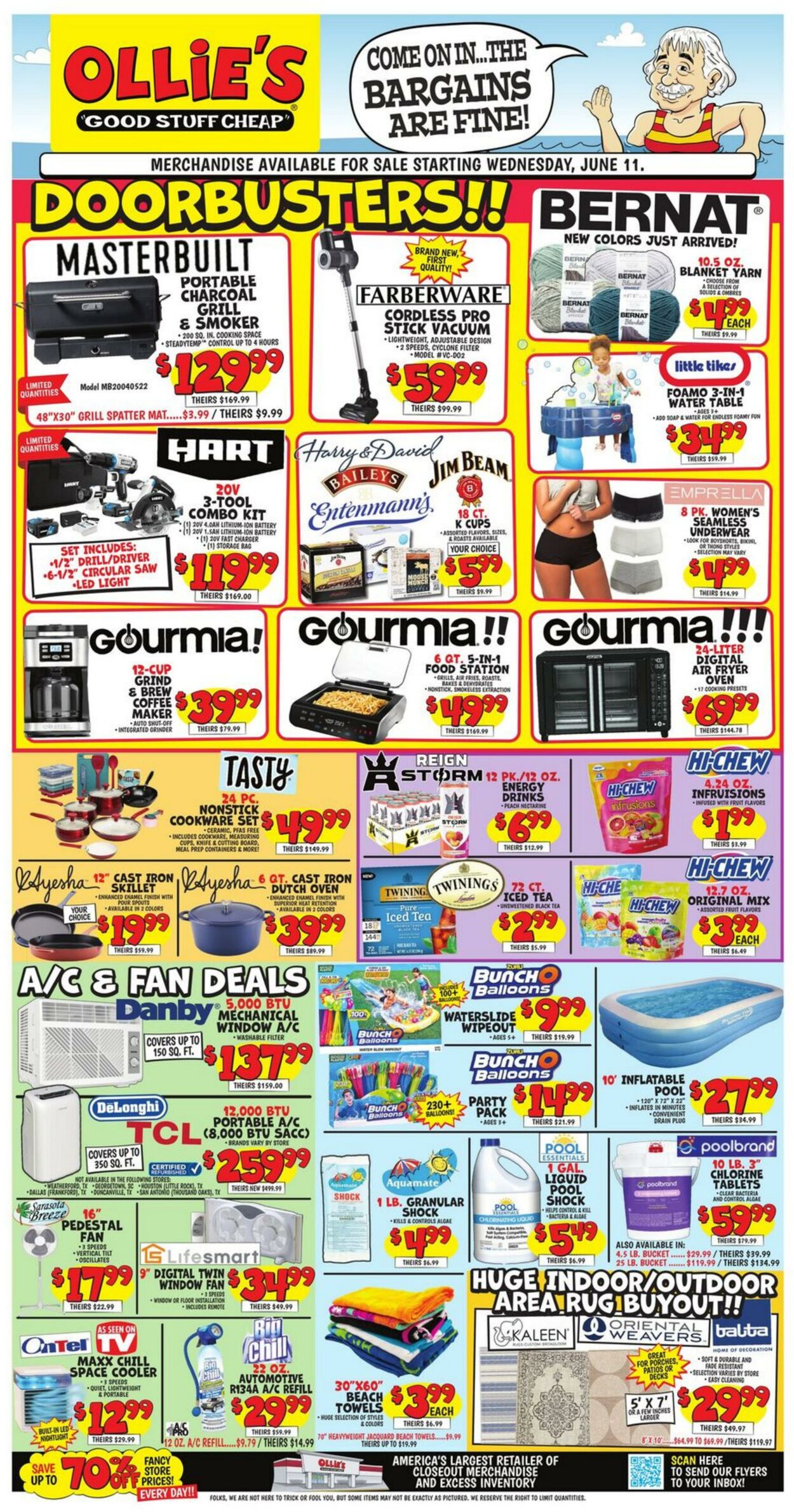 Weekly ad Ollie's 06/11/2025 - 06/18/2025