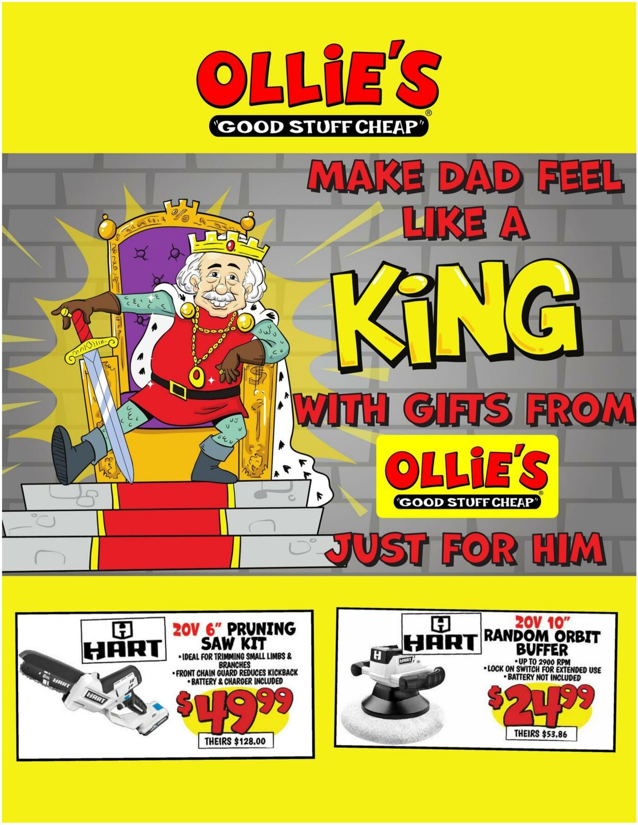 Weekly ad Ollie's 06/16/2026 - 06/22/2026