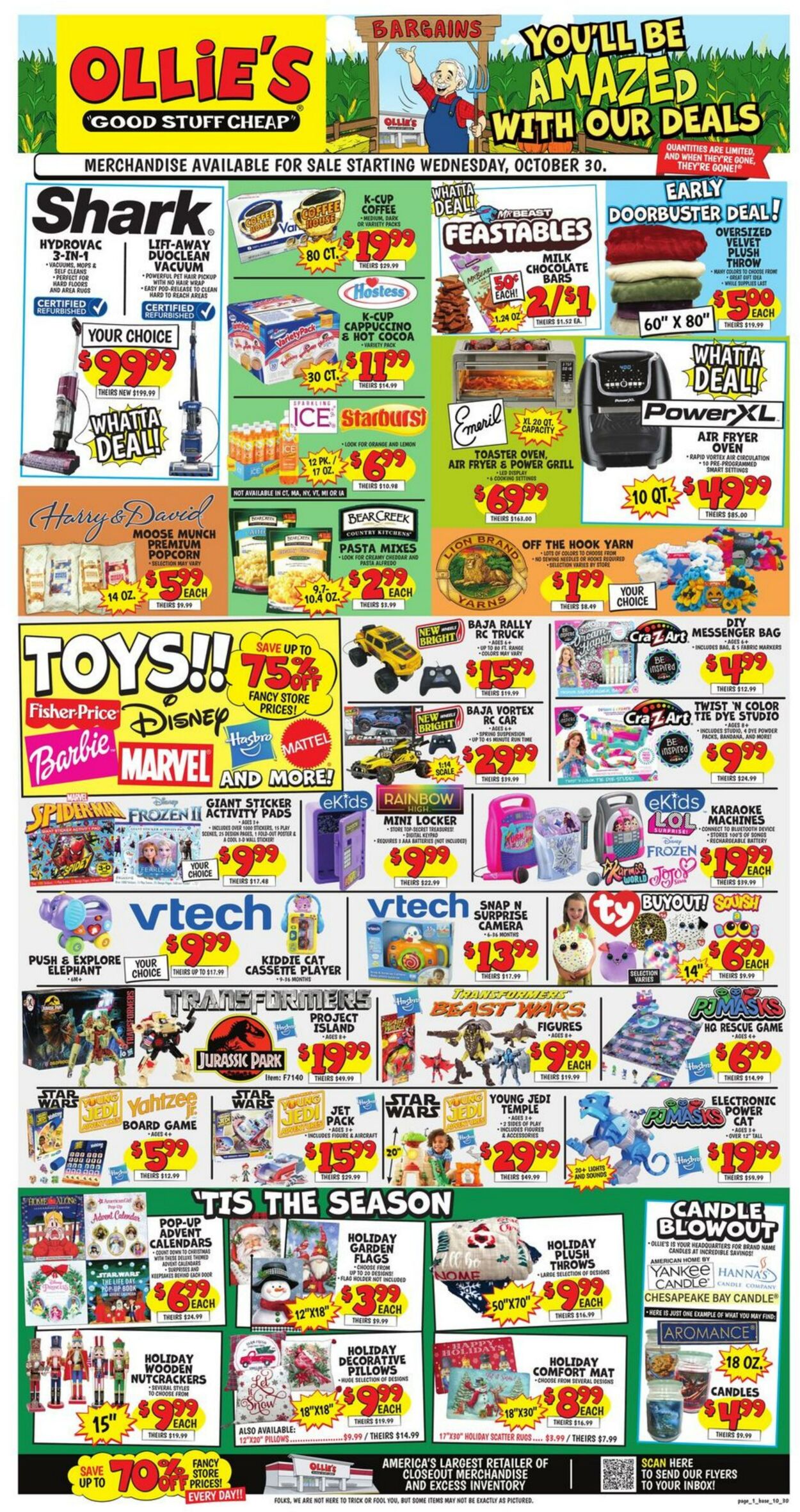 Weekly ad Ollie's 10/30/2024 - 11/06/2024