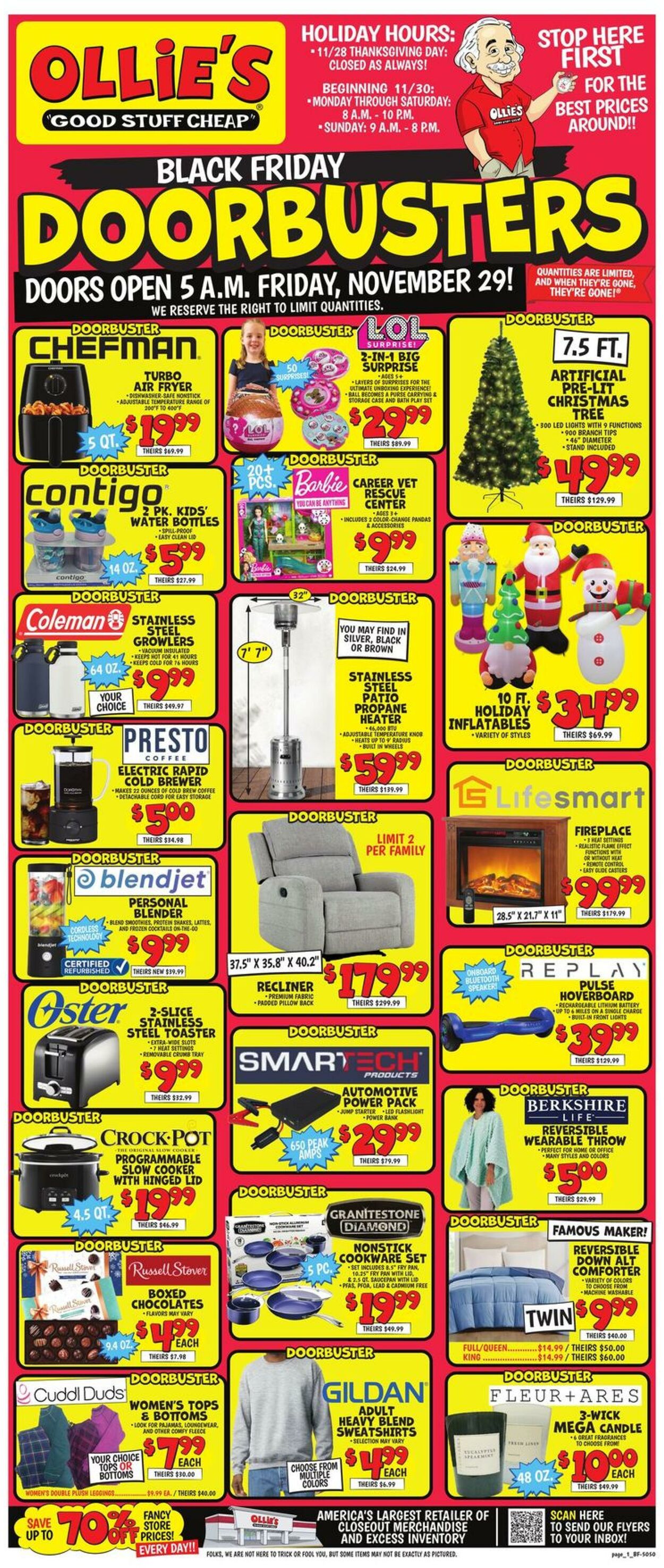 Weekly ad Ollie's 11/29/2024 - 12/04/2024