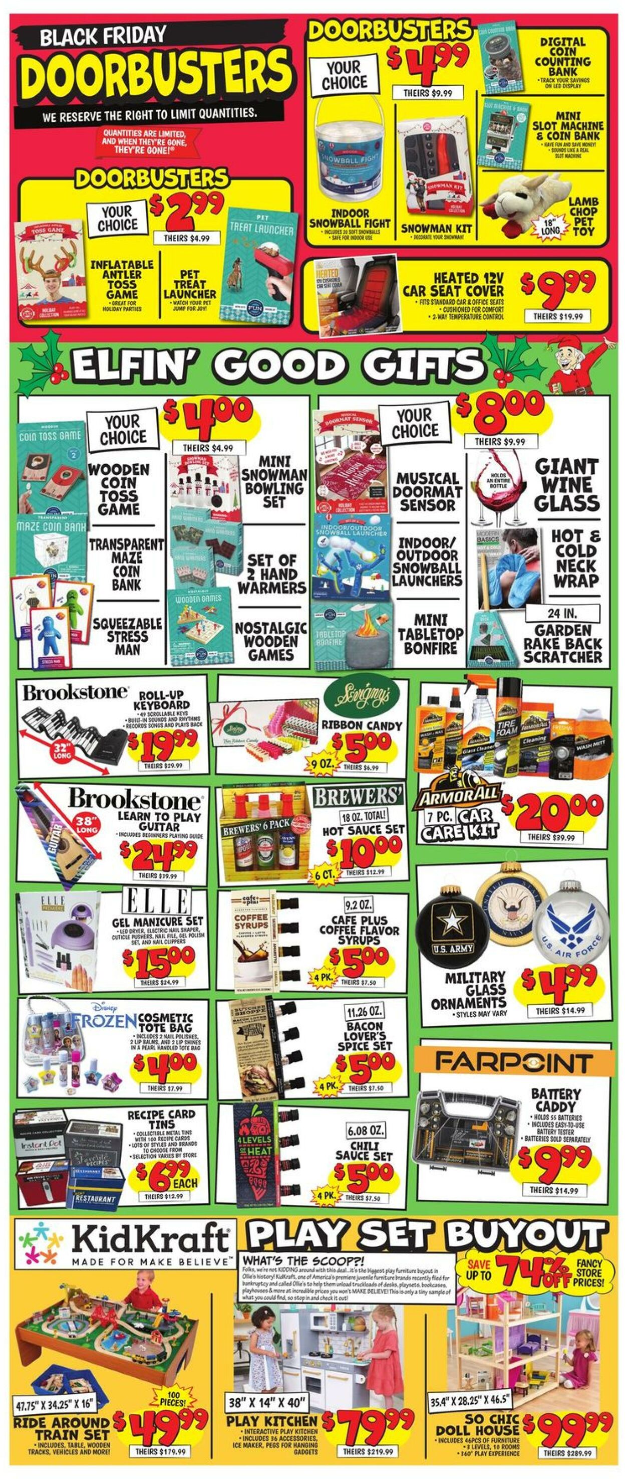 Weekly ad Ollie's 11/29/2024 - 12/04/2024