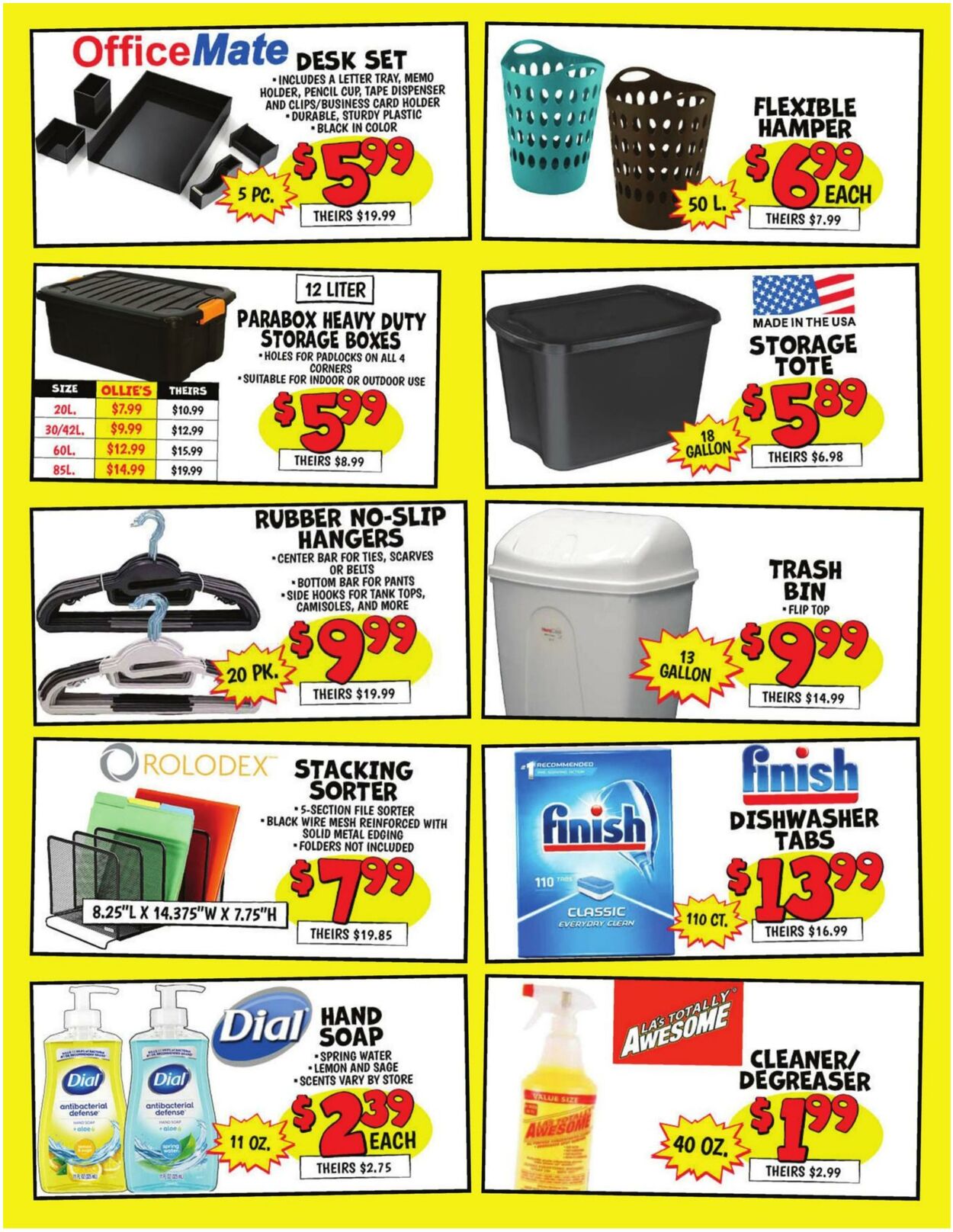 Weekly ad Ollie's 01/10/2025 - 01/15/2025