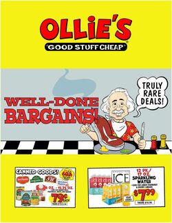 Weekly ad Ollie's 07/24/2025 - 07/27/2025