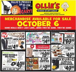Weekly ad Ollie's 10/06/2022-10/12/2022