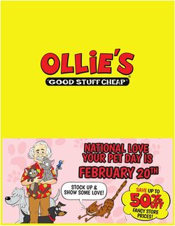 Weekly ad Ollie's 09/28/2022 - 10/04/2022