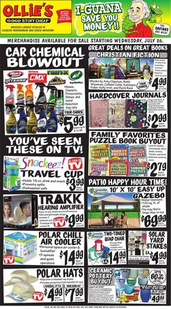 Weekly ad Ollie's 07/26/2023 - 08/03/2023