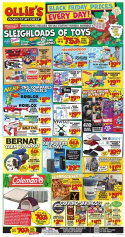 Weekly ad Ollie's 11/09/2023 - 11/15/2023