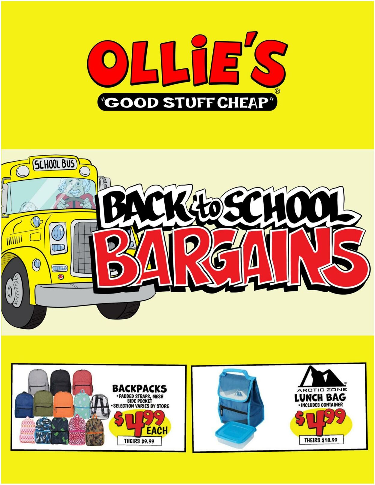 Weekly ad Ollie's 07/09/2025 - 07/16/2025