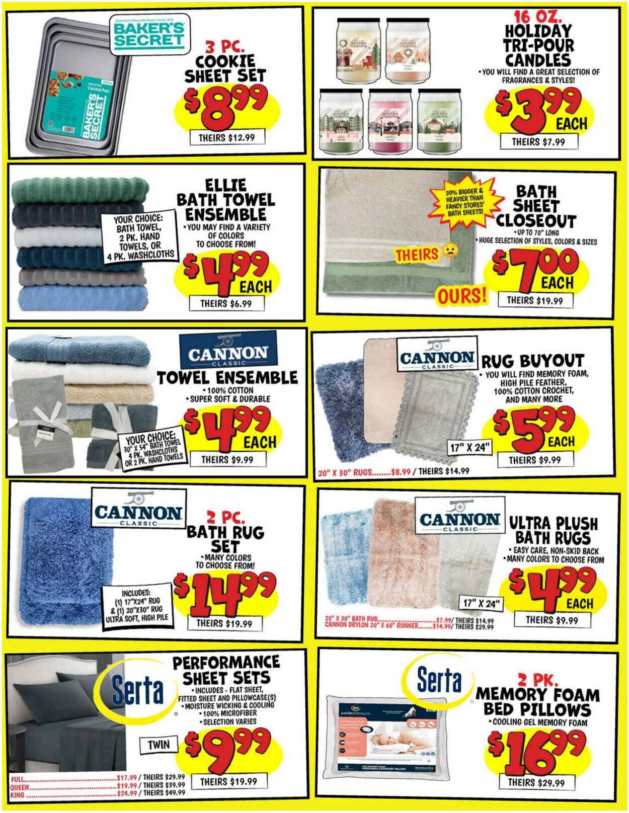 Weekly ad Ollie's 12/08/2025 - 12/17/2025