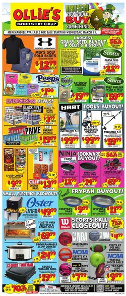 Weekly ad Ollie's 08/04/2022 - 08/09/2022