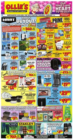Weekly ad Ollie's 02/15/2024 - 02/21/2024