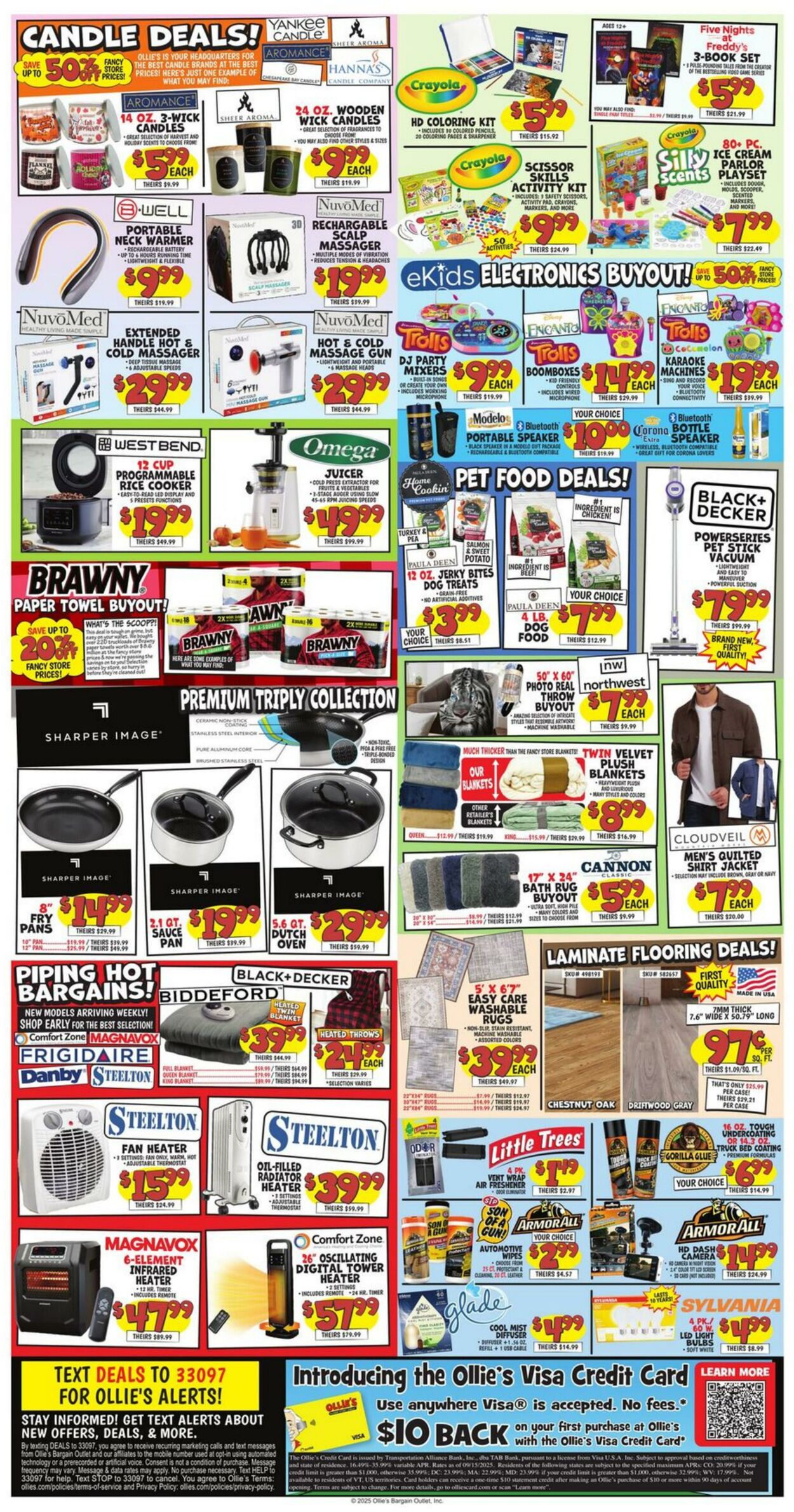 Weekly ad Ollie's 10/09/2025 - 10/15/2025