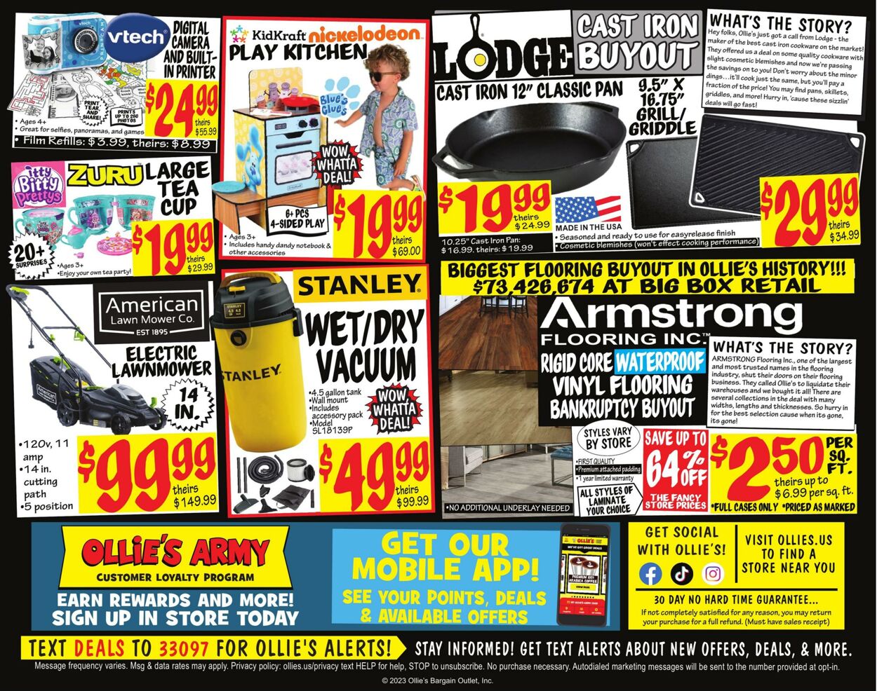 Weekly ad Ollie's 03/30/2023 - 04/05/2023