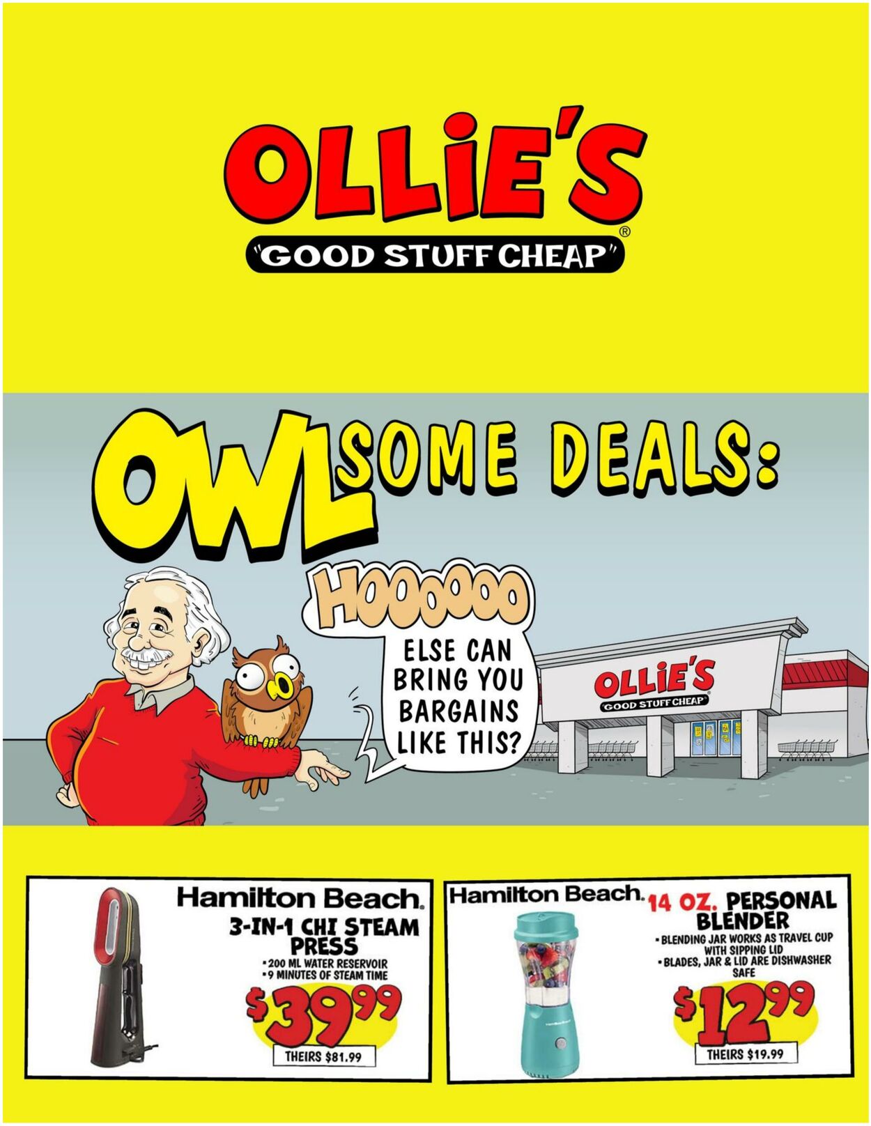 Ollie's Promotional weekly ads