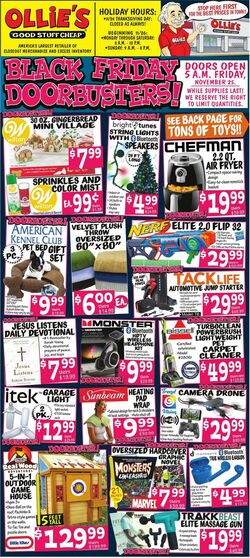 Weekly ad Ollie's 11/24/2022-11/25/2022