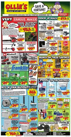 Weekly ad Ollie's 04/26/2024 - 04/30/2024