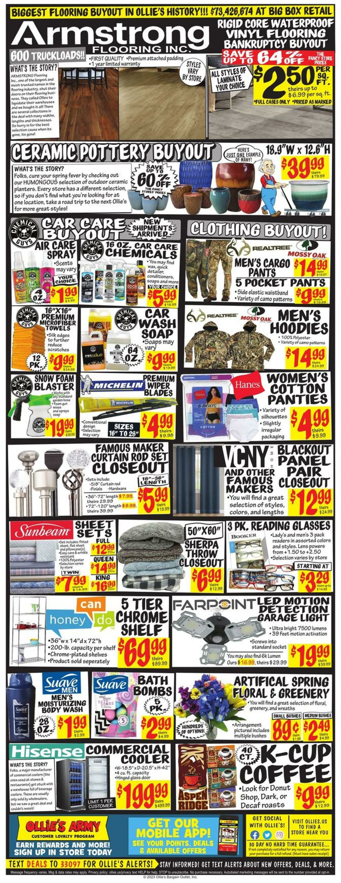 Weekly ad Ollie's 03/01/2023 - 03/08/2023
