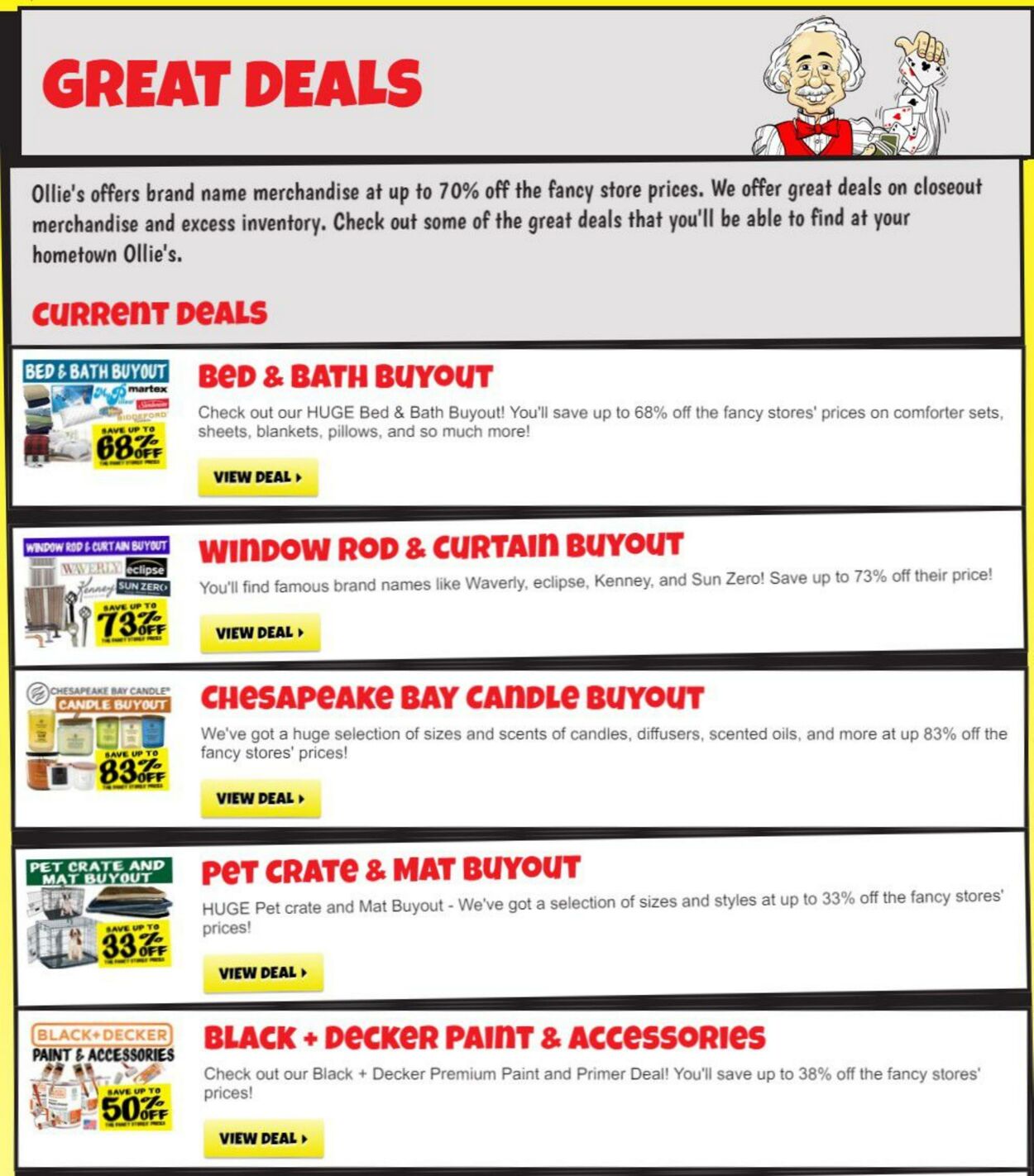 Weekly ad Ollie's 01/19/2023-01/25/2023