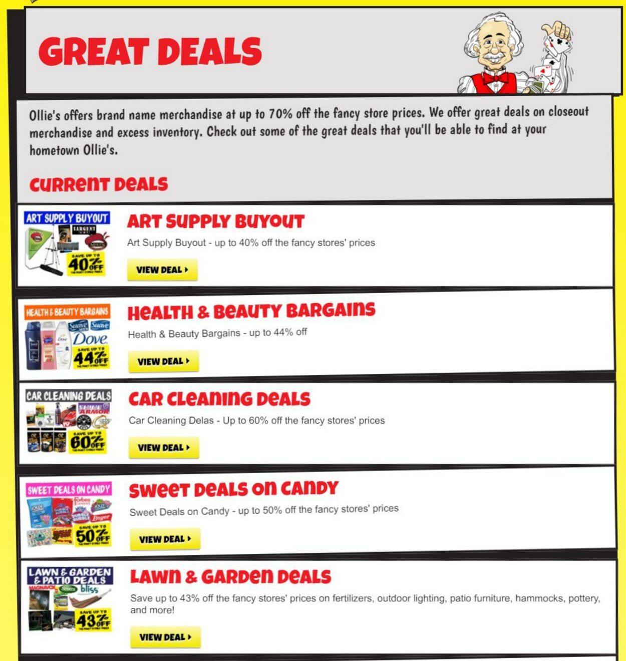Weekly ad Ollie's 03/09/2023 - 03/15/2023
