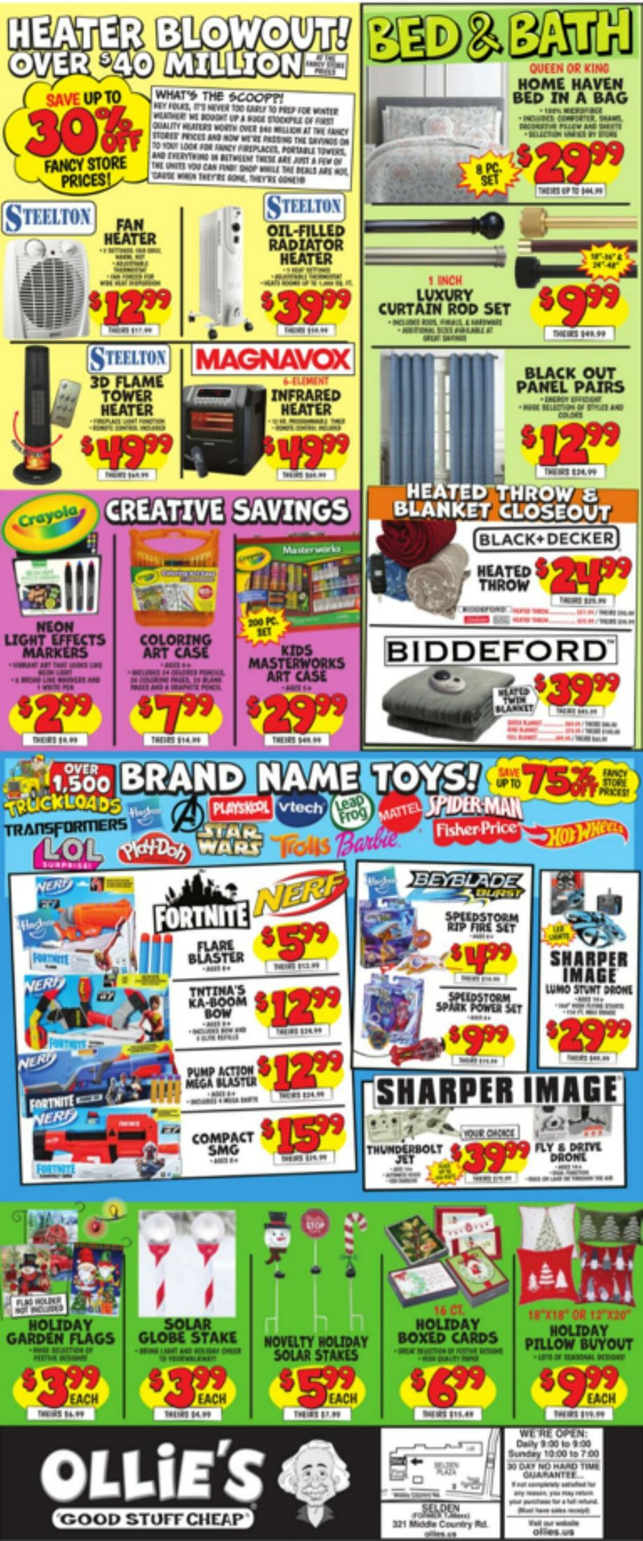 Weekly ad Ollie's 11/15/2023 - 11/21/2023