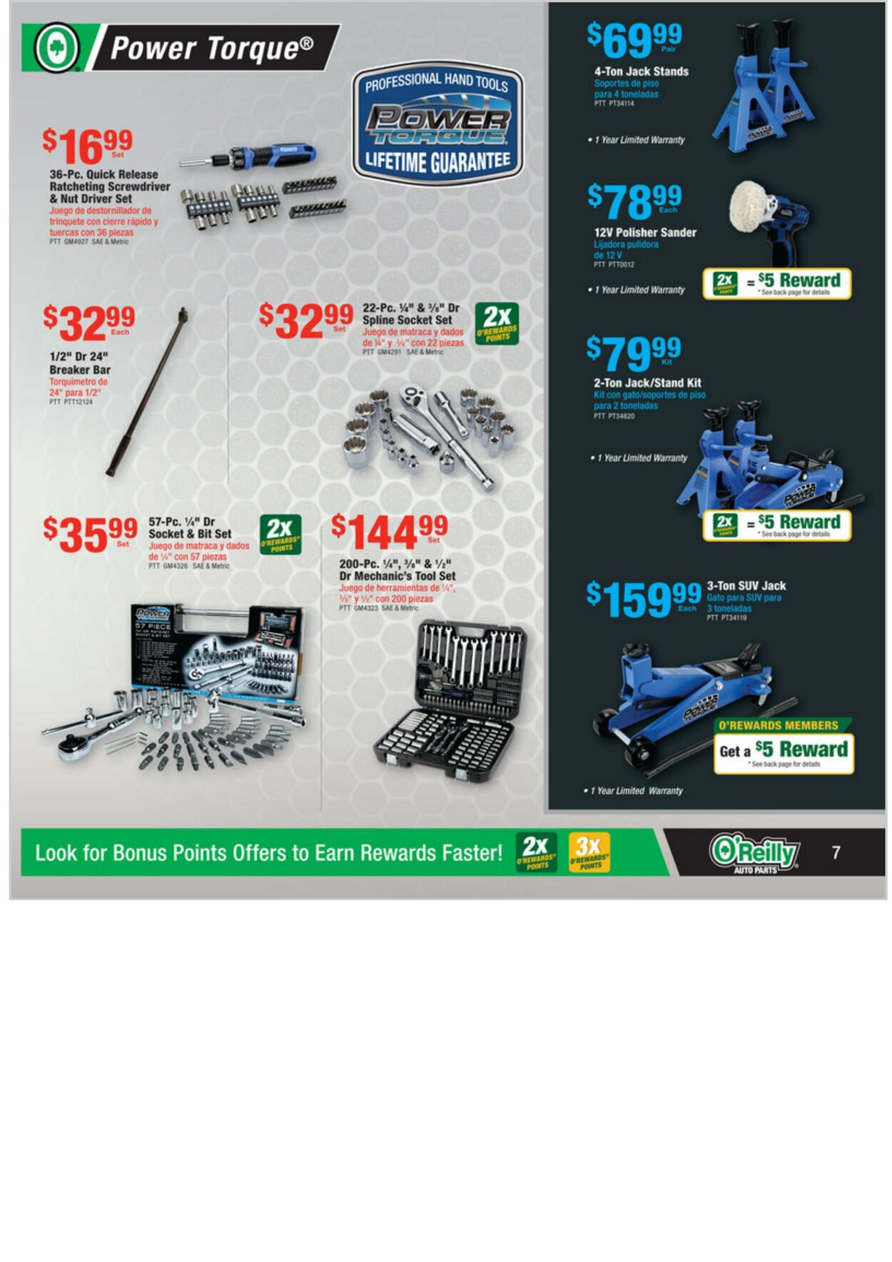 Weekly ad O’Reilly Auto Parts 04/26/2023 - 05/30/2023