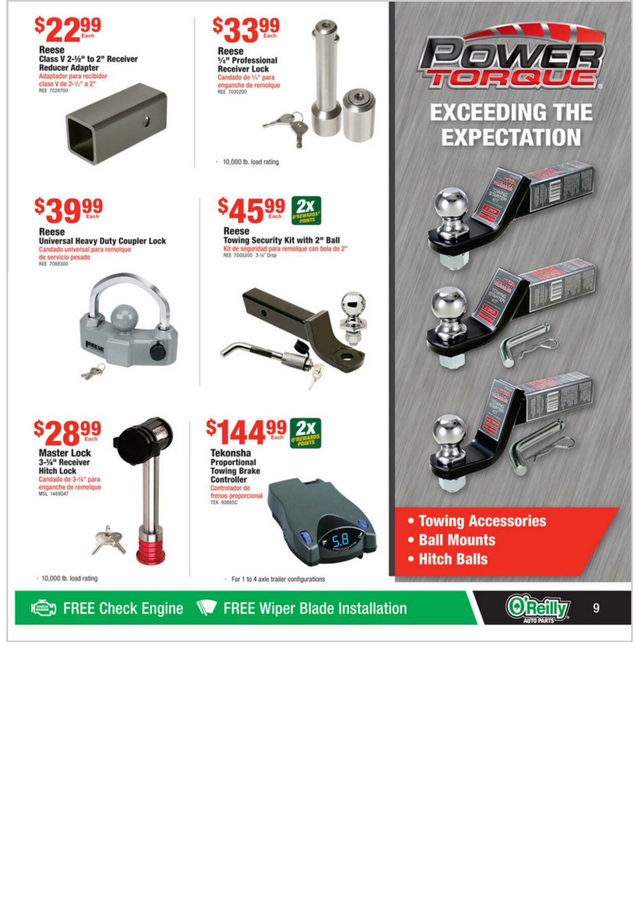 Weekly ad O’Reilly Auto Parts 04/26/2023 - 05/30/2023