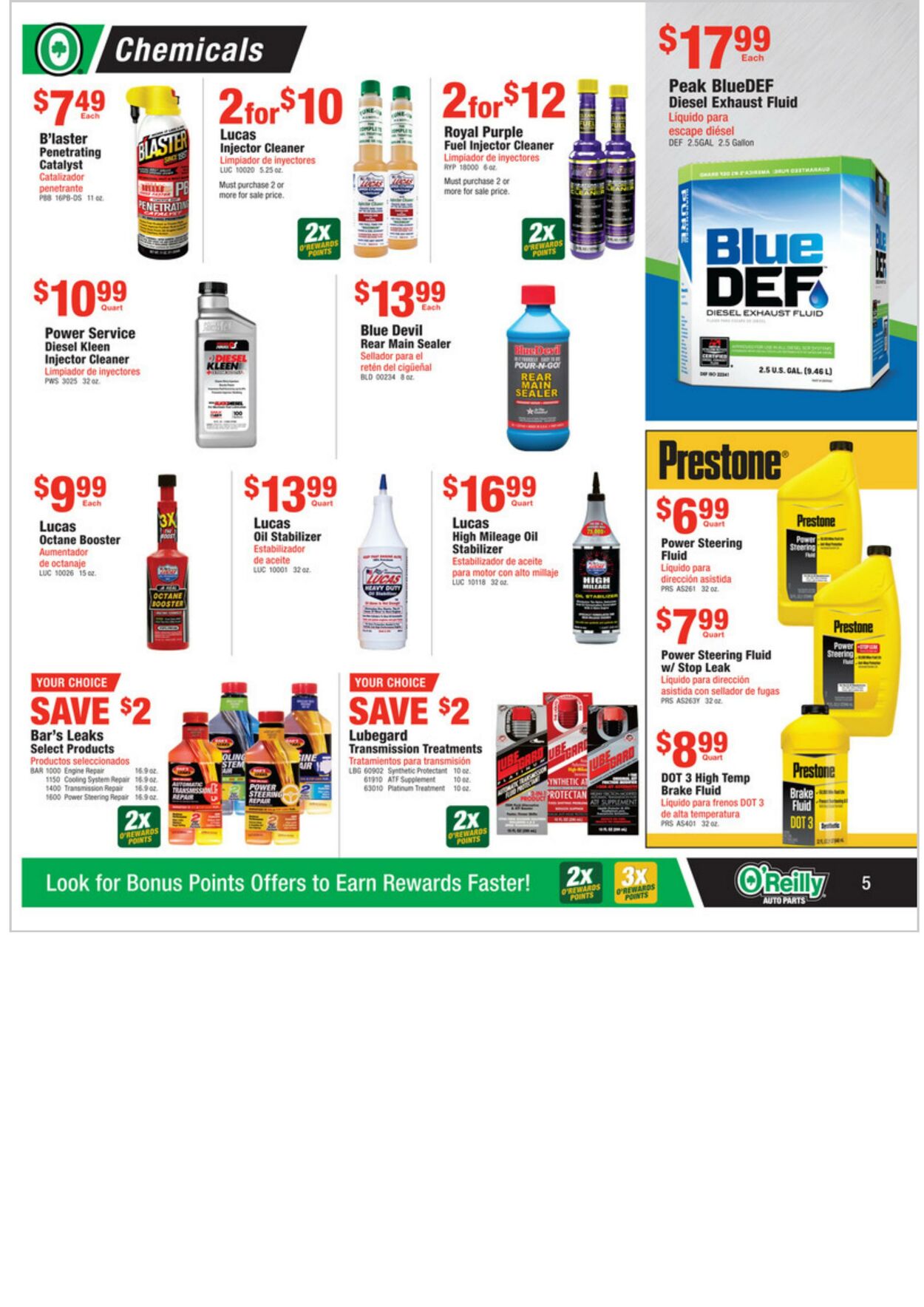 Weekly ad O’Reilly Auto Parts 04/27/2022 - 05/24/2022