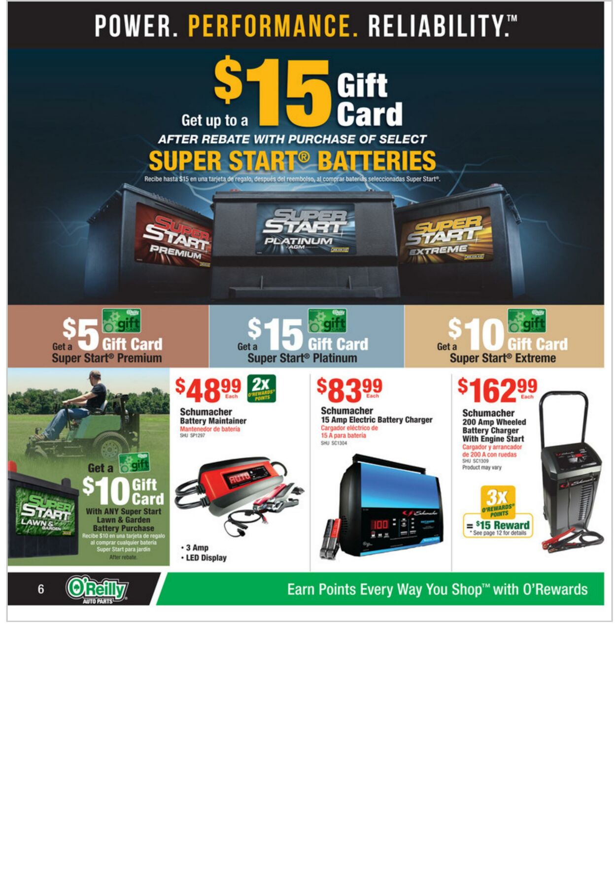 Weekly ad O’Reilly Auto Parts 02/22/2023 - 03/28/2023