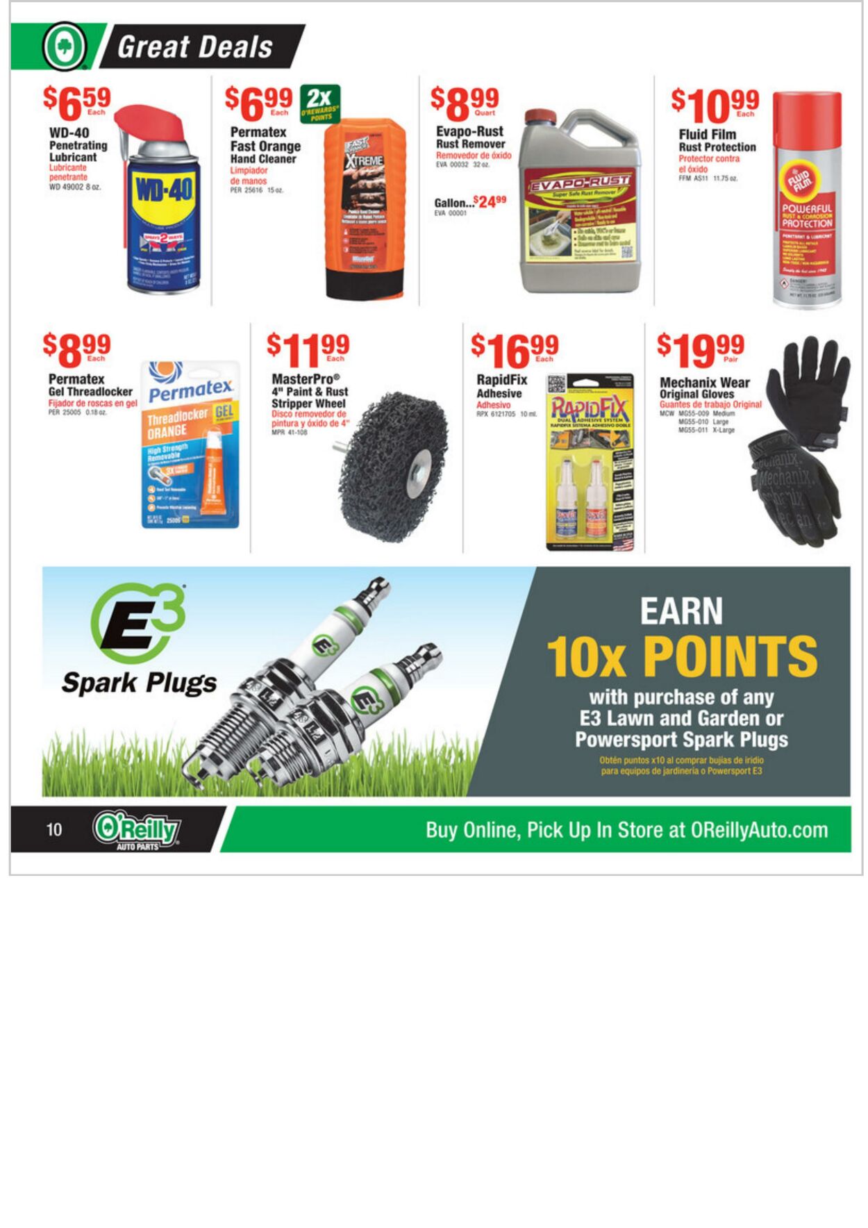 Weekly ad O’Reilly Auto Parts 02/22/2023 - 03/28/2023