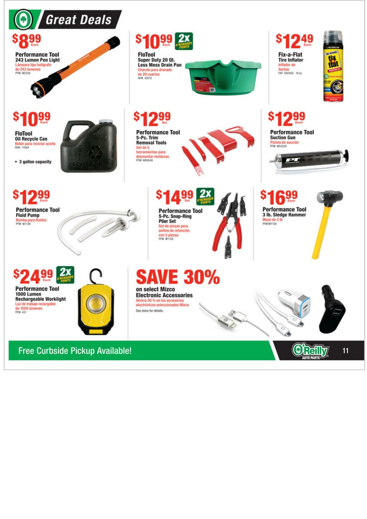 Weekly ad O’Reilly Auto Parts 12/28/2022 - 01/24/2023