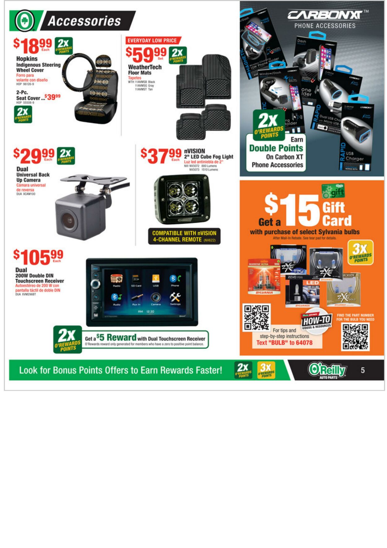 Weekly ad O’Reilly Auto Parts 02/23/2022 - 03/29/2022