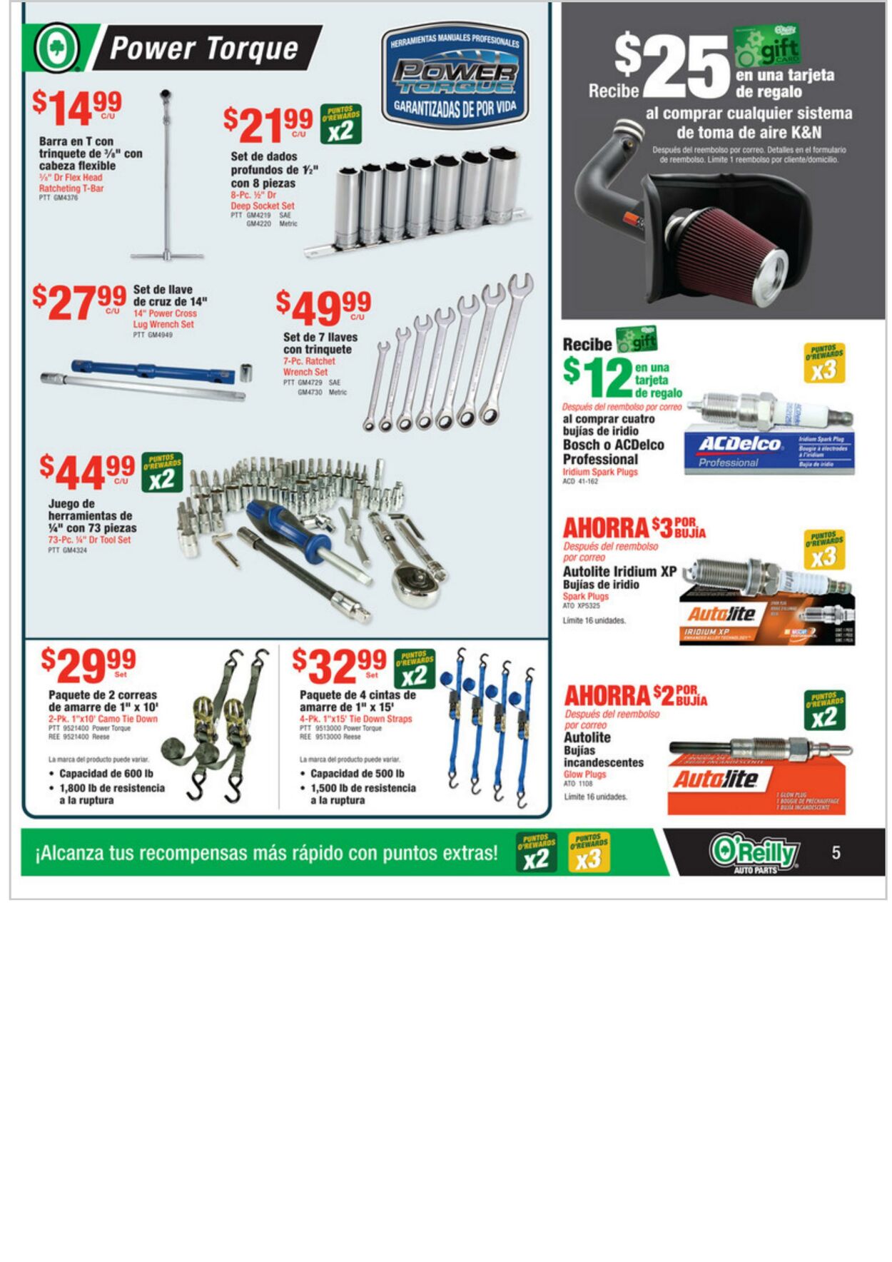 Weekly ad O’Reilly Auto Parts 11/24/2021 - 12/28/2021