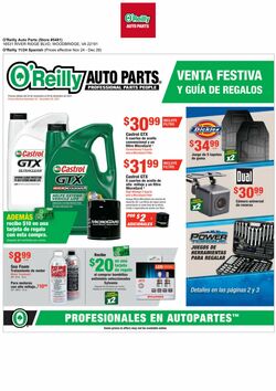 Weeklyad O’Reilly Auto Parts 11/24/2021-12/28/2021