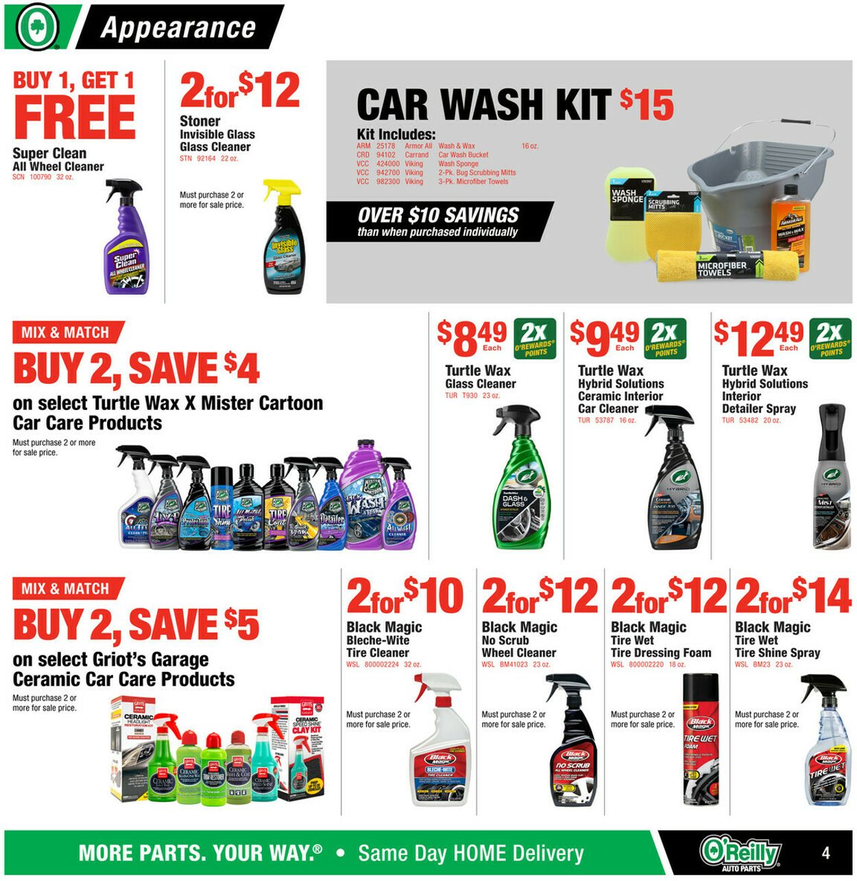 Weekly ad O’Reilly Auto Parts 06/25/2025 - 07/29/2025