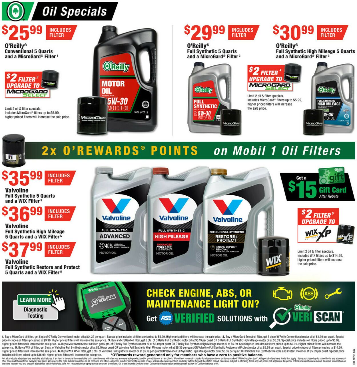 Weekly ad O’Reilly Auto Parts 06/25/2025 - 07/29/2025