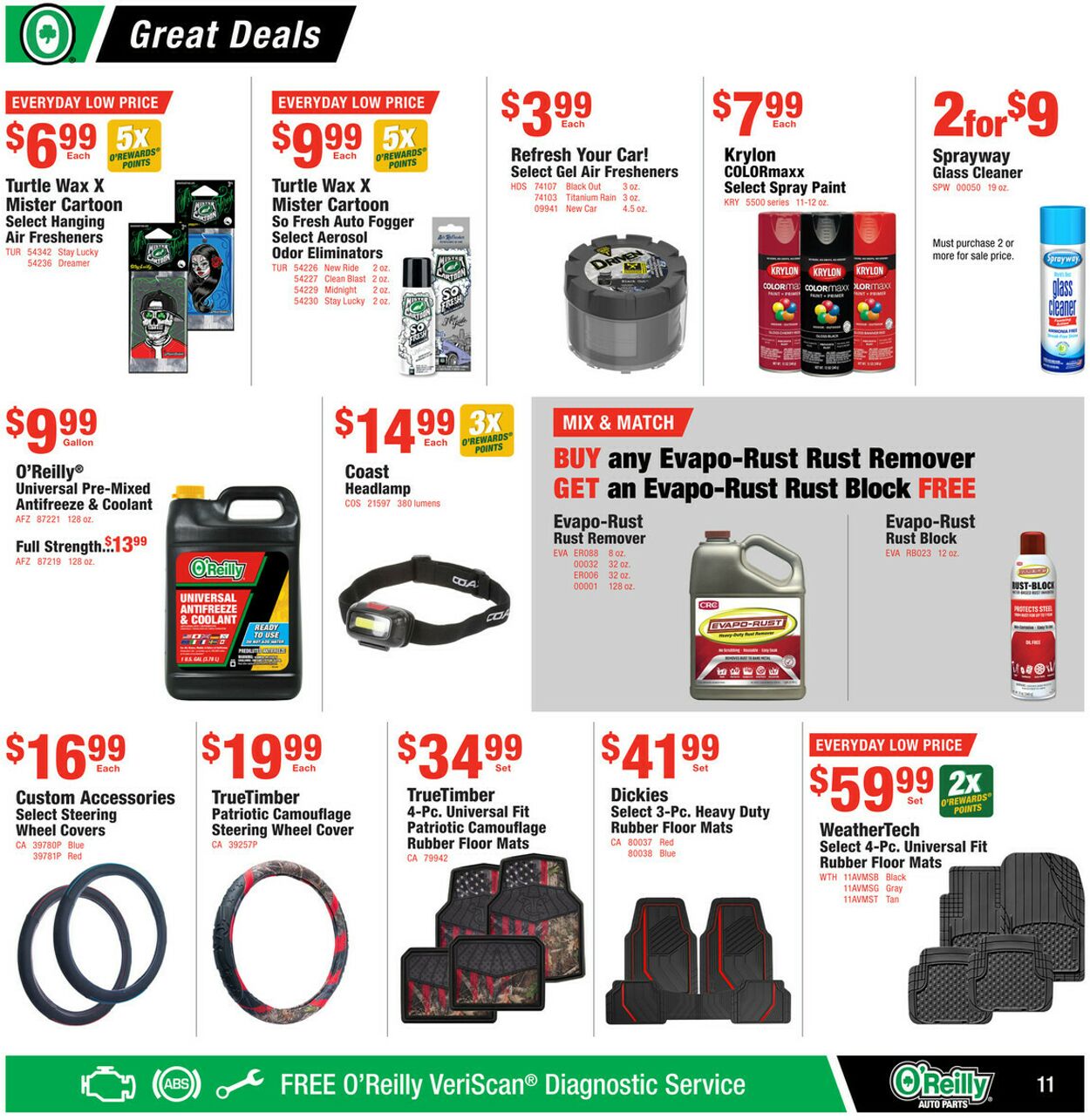 Weekly ad O’Reilly Auto Parts 06/25/2025 - 07/29/2025