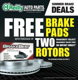 Weekly ad O’Reilly Auto Parts 06/25/2025 - 07/29/2025