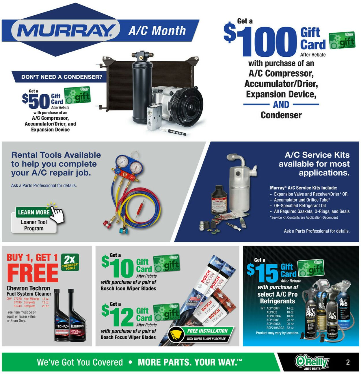 Weekly ad O’Reilly Auto Parts 05/28/2025 - 06/24/2025