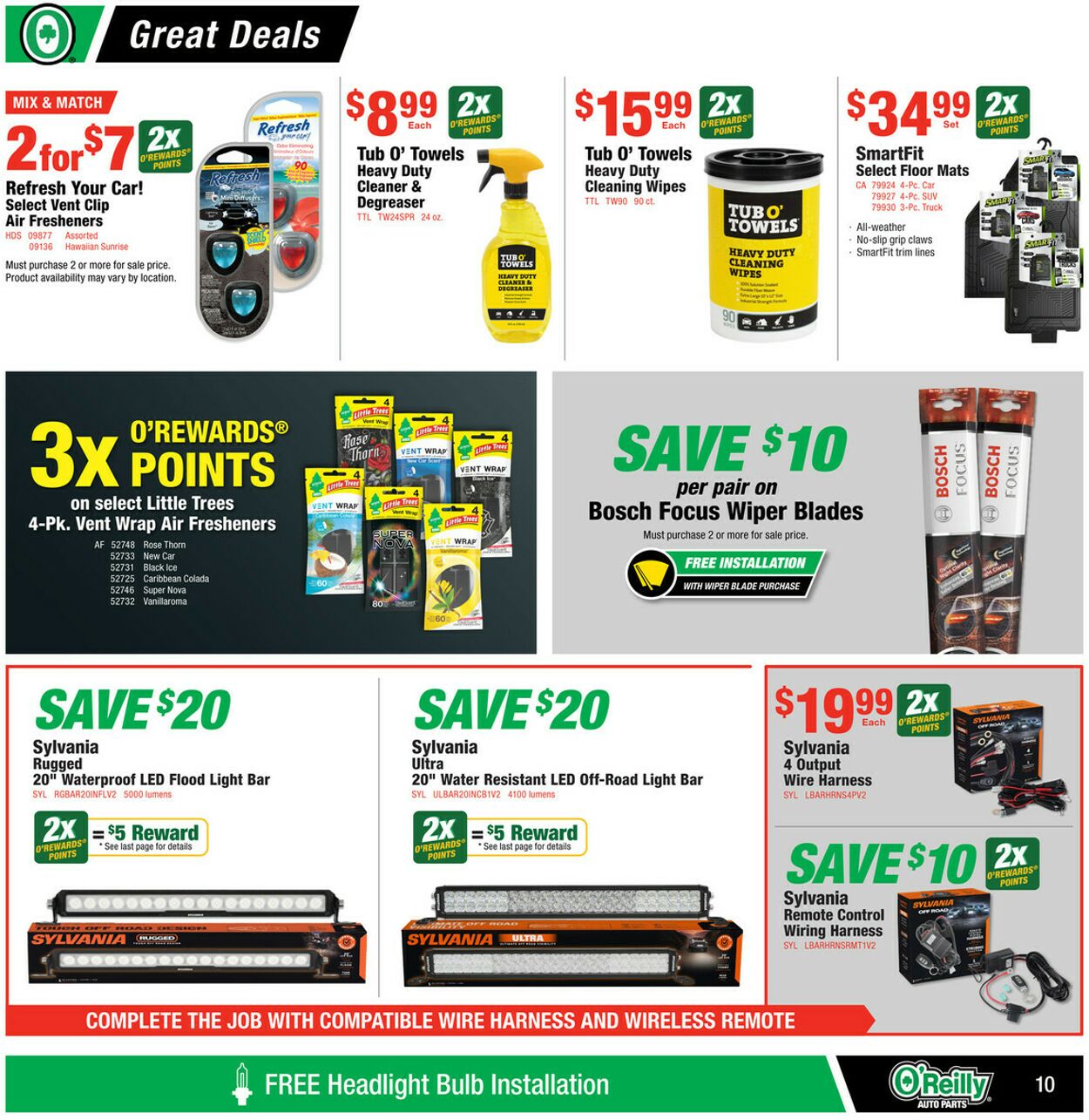 Weekly ad O’Reilly Auto Parts 08/27/2025 - 09/23/2025