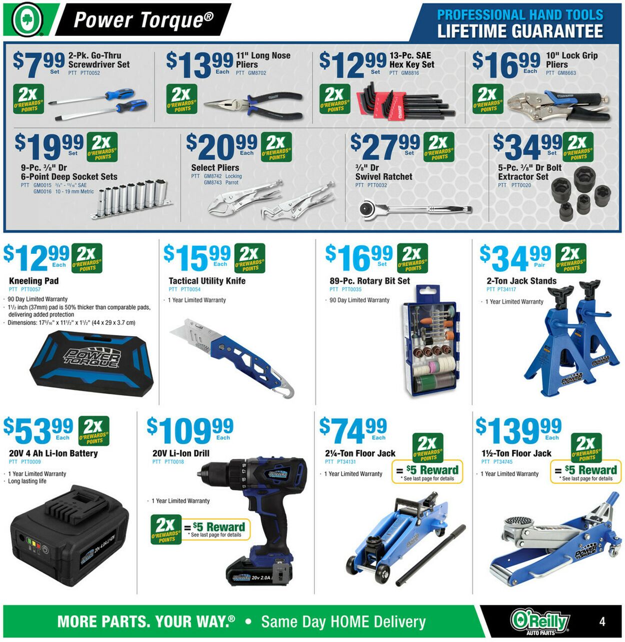 Weekly ad O’Reilly Auto Parts 08/27/2025 - 09/23/2025