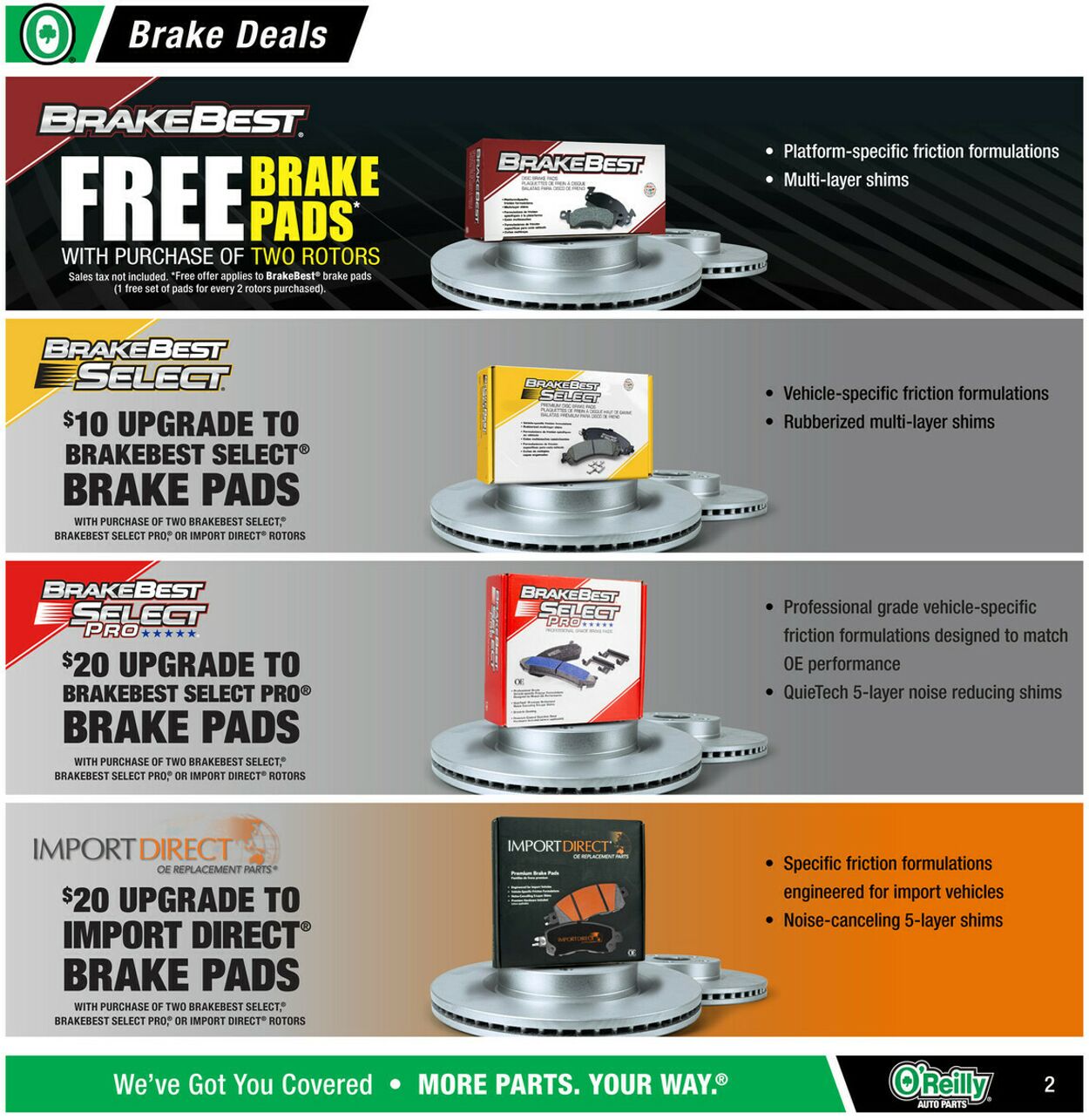 Weekly ad O’Reilly Auto Parts 08/27/2025 - 09/23/2025