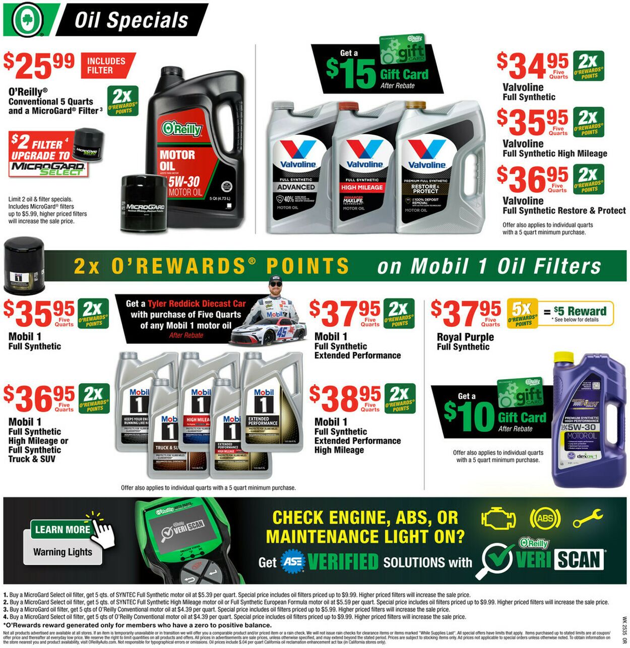 Weekly ad O’Reilly Auto Parts 08/27/2025 - 09/23/2025
