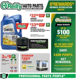 Weekly ad O’Reilly Auto Parts 08/27/2025 - 09/23/2025